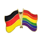 סיכת דגל קשת עם דגל גרמניה